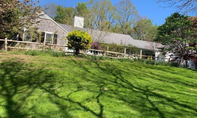 Yarmouth Port Casa | Historic Yarmouth Hilltop Home w/ Marsh View & A/C