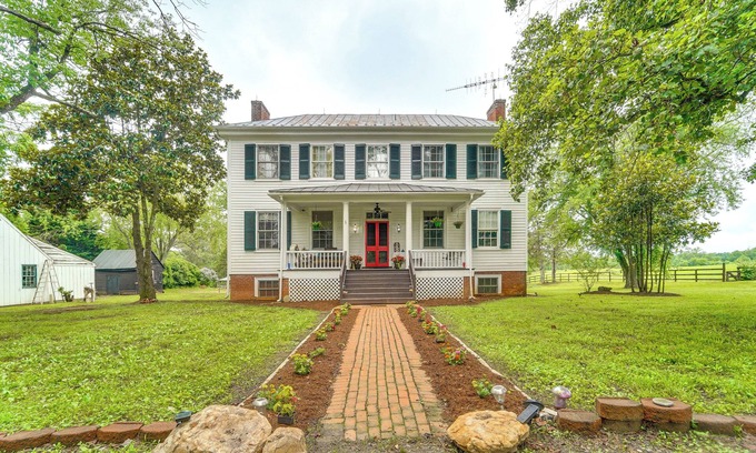 Ruckersville Casa | Historical 30-Acre Retreat in Virginia!