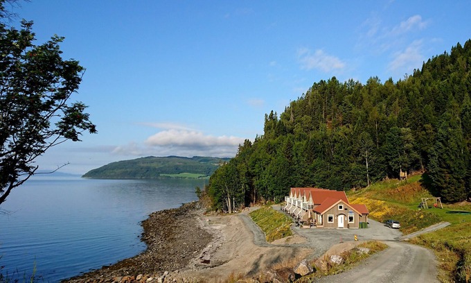 Leksvik Casa | Hjellup Fjordbo, casa 1 - ¡Fantástica vista al fiordo!