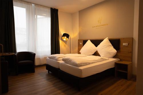 Hauptbahnhof Apartamento | HLN APARTMENTS Am Bahnhof