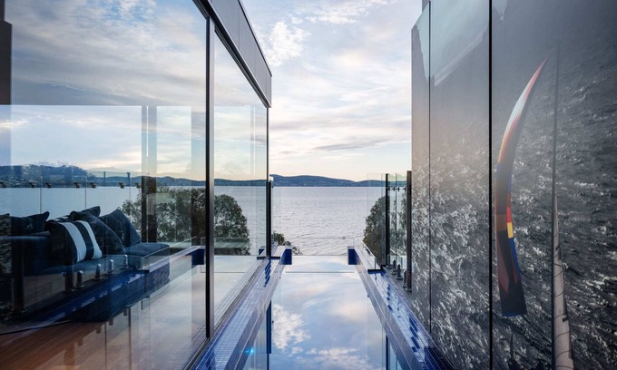 Battery Point Apartamento | 'Hobart' - Penthouse with private heated pool