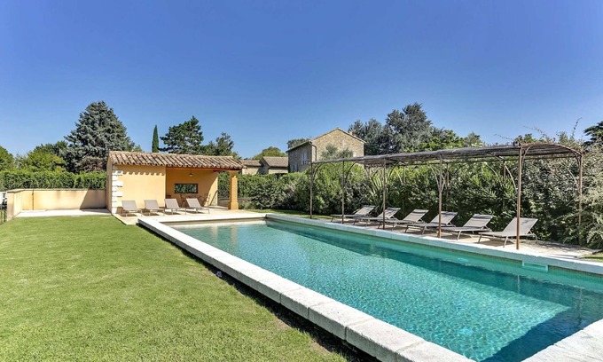 Entraigues-sur-la-Sorgue Otro | Holiday home with airconditioning, heated pool, peaceful countryside setting