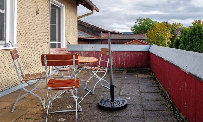 Leutkirch im Allgau Apartamento | Apartamento vacacional 'Fetzach' con terraza privada, jardín comunitario y wifi