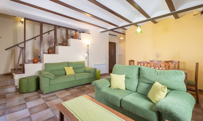 Alcala de la Selva Apartamento | Apartamento vacacional "Casa El Cojo 2B" con vistas a la montaña, balcón y Wi-Fi