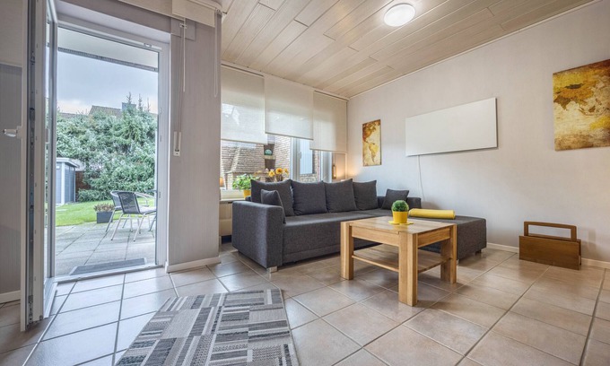 Porta Westfalica Apartamento | Apartamento vacacional "Sunshine" con terraza privada, jardín privado y Wi-Fi