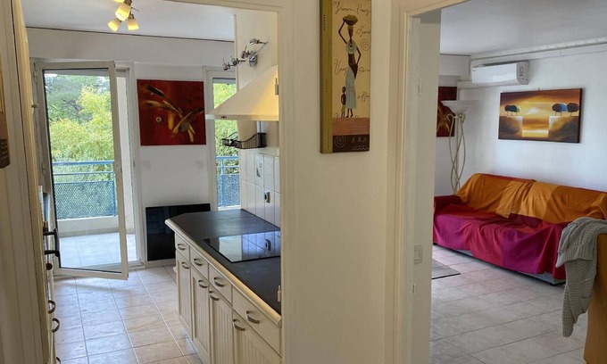 La Bocca Nord Apartamento | Apartamento de vacaciones Cannes la Bocca para 1 - 4 personas con 2 dormitorios - Apartamento en cas
