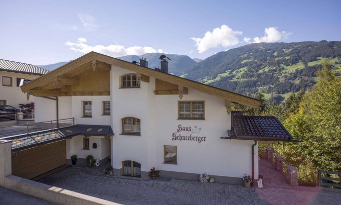 Gerlosbergeben Apartamento | Apartamento vacacional con terraza en la zona de esquí