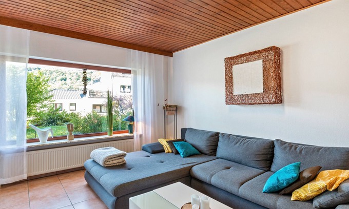 Kamp-Bornhofen Apartamento | Apartamento Wanderbar en el Rin con terraza privada, jardín privado y Wi-Fi