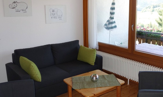 Todtnauberg Apartamento | Apartamento vacacional '2, 45 m²' con vistas a la montaña, terraza comunitaria y Wi-Fi