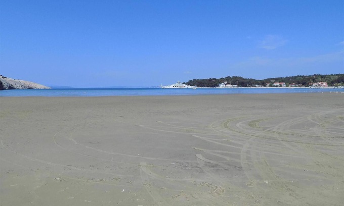 Lopar Apartamento | Apartamento vacacional 50 m del mar Adriático con una gran terraza