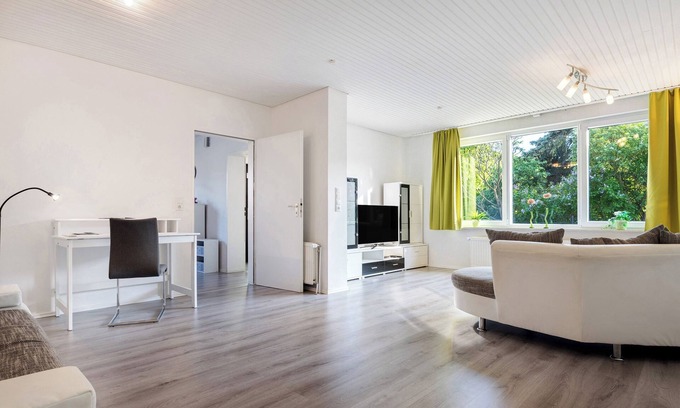 Neu Darchau Apartamento | Apartamento 'Am Fährhafen' con jardín privado y Wi-Fi