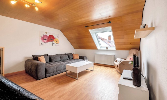 Hornbach Apartamento | Apartamento vacacional "Am Fabianstift" con jardín compartido y Wi-Fi