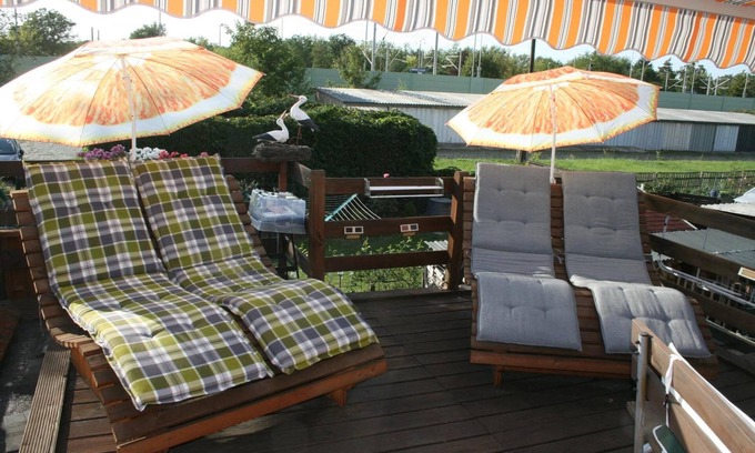 Boehlen Apartamento | Apartamento 'Ferienwohnung Annett' con balcón y Wi-Fi