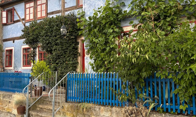 Meissen Apartamento | Holiday Apartment 'Blaue Maus' with Lake View, Shared Terrace and Private Garden