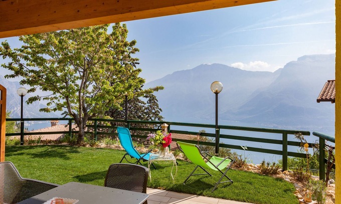 Bassanega Apartamento | Apartamento vacacional "Casa Vacanze Marisol" con vistas al lago de Garda