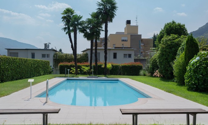 Caslano Apartamento | Apartamento de vacaciones Caslano para 1 - 5 personas con 1 dormitorio - Apartamento