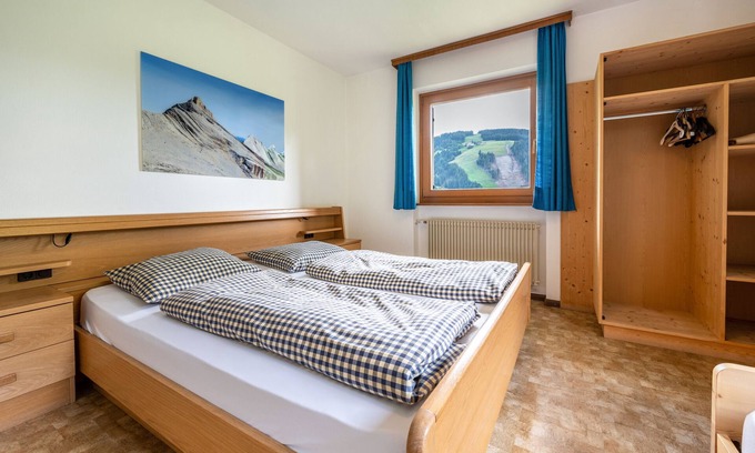 Mareo Apartamento | Apartamento vacacional "Ciasa La Palsa 2" con vistas a la montaña, balcón y Wi-Fi