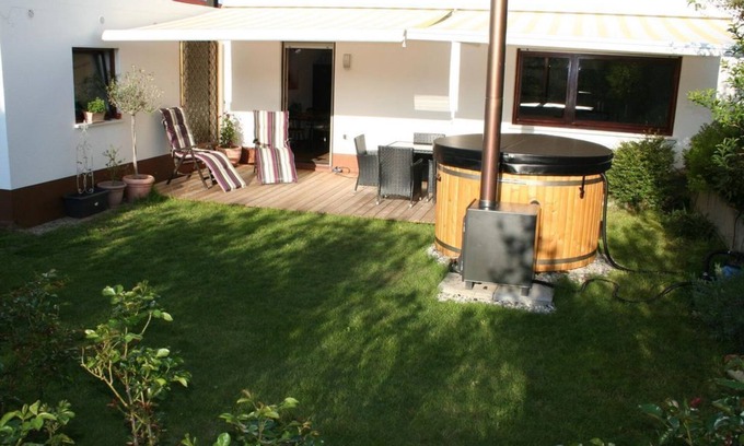 Oberotterbach Apartamento | Apartamento de vacaciones "An der Weinstraße" - apartamento / apartamento, ducha, WC, terraza