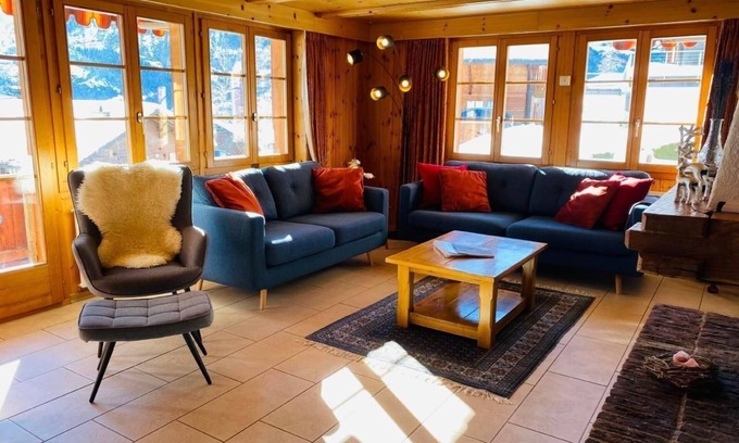 Grindelwald Chalet De Esquí | Apartamento de vacaciones Grindelwald para 1 - 8 personas con 3 dormitorios - Apartamento en casa un