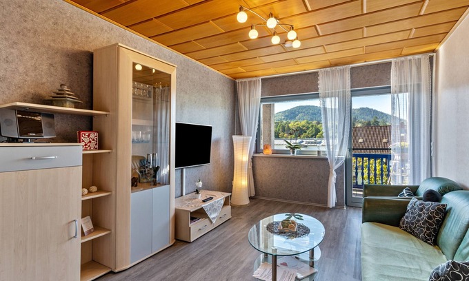 Baden-Baden Apartamento | Apartamento vacacional "Herold" con terrazas y Wi-Fi
