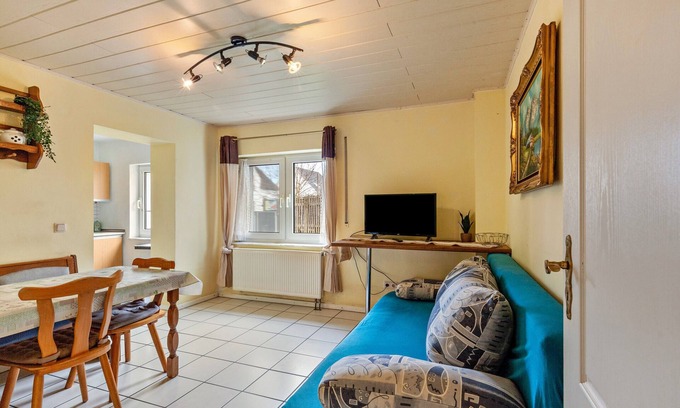 Wernborn Apartamento | Apartamento vacacional 'Hildegard' con jardín comunitario y Wi-Fi