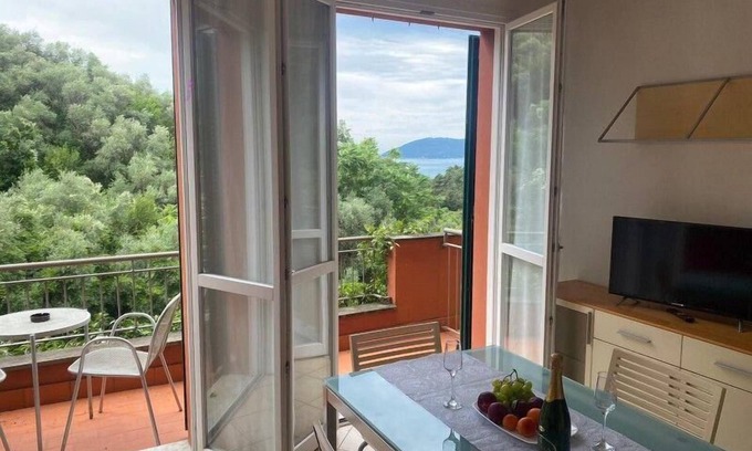 San Terenzo Apartamento | Apartamento de vacaciones Lerici para 1 - 4 personas con 1 dormitorio - Casa adosada