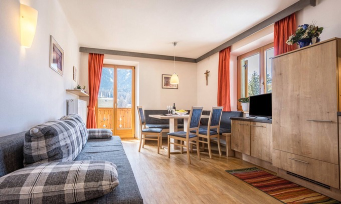 Sesto Apartamento | Apartamento vacacional "Manuel's App Watschinger -Edelweiss" con vistas a la montaña, balcón y Wi-Fi