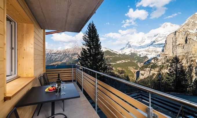 Murren Apartamento | Apartamento de vacaciones Mürren para 1 - 4 personas con 2 dormitorios - Apartamento