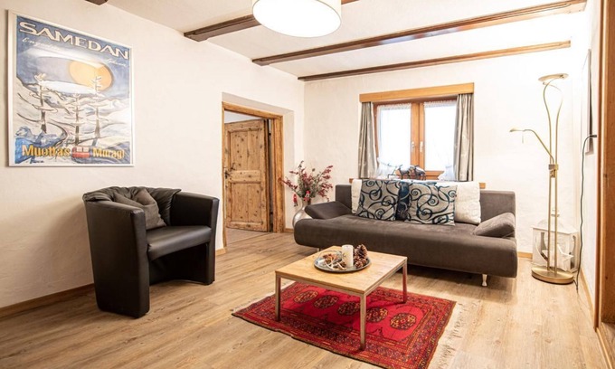 Samedan Apartamento | Apartamento de vacaciones Samedan para 1 - 2 personas con 1 dormitorio - Apartamento