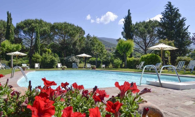 San Pietro a Cegliolo Apartamento | Apartamento vacacional con piscina exterior y wifi