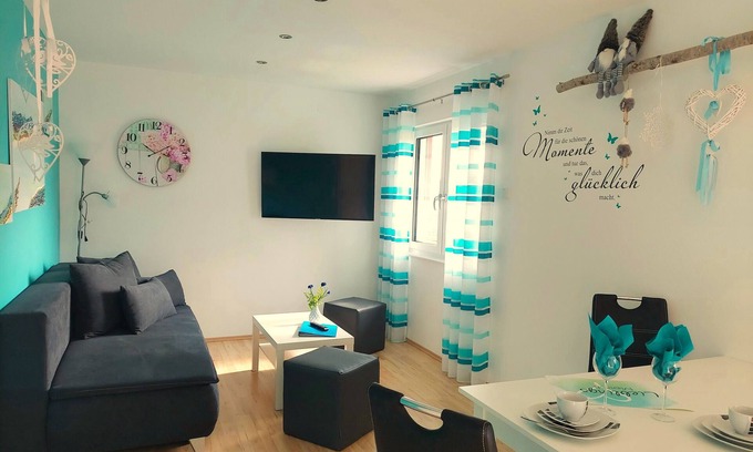 Vils Apartamento | Apartamento vacacional "Zugspitze" con vistas a la montaña, Wi-Fi y balcón