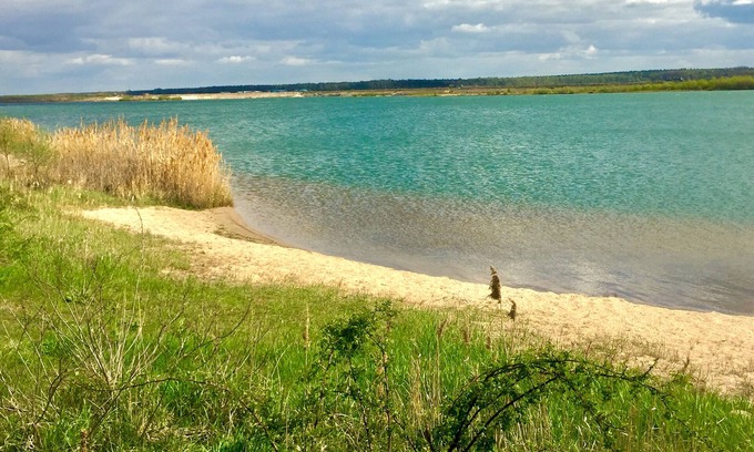 Lobnitz Casa | Vacaciones en el lago con playa privada cerca de Leipzig / Sauna- Casa de vacaciones para máx. 5 PAX