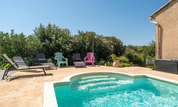 Mirabel-aux-Baronnies Casa | Casa de vacaciones "Gîte Lou Barry" con piscina compartida y Wi-Fi