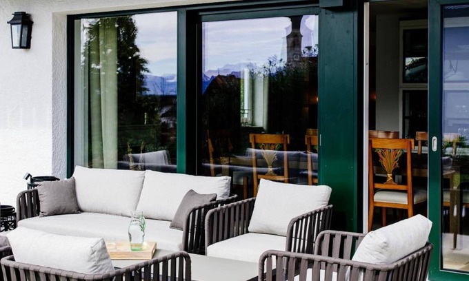 Nußdorf am Haunsberg Casa | Casa de vacaciones 'Cottage Salzburg' con vistas a la montaña, Wi-Fi y aire acondicionado