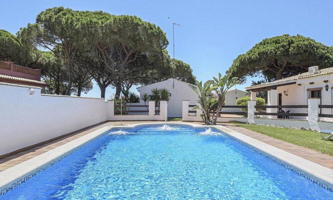 Conil de la Frontera Casa | Casa de vacaciones Villa Su Ilusión con piscina, Wi-Fi, aire acondicionado, jardín y terraza