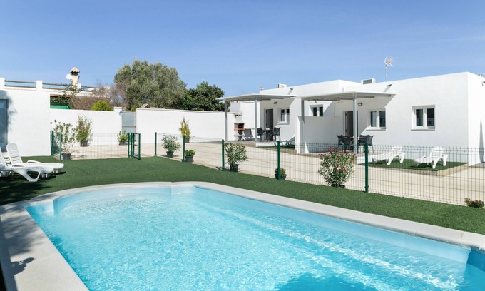 San Ambrosio Casa | Casa de vacaciones 'La Esencia Del Sur A' con piscina compartida, Wi-Fi y aire acondicionado