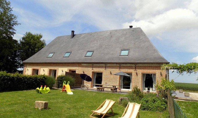 Saint-Crespin Casa | Casa de vacaciones Longueville sur Scie para 1 - 8 personas con 4 dormitorios - Casa adosada