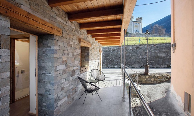 Aymavilles Casa | Casa de vacaciones 'Alpine A&S' con vistas a la montaña, Wi-Fi y aire acondicionado