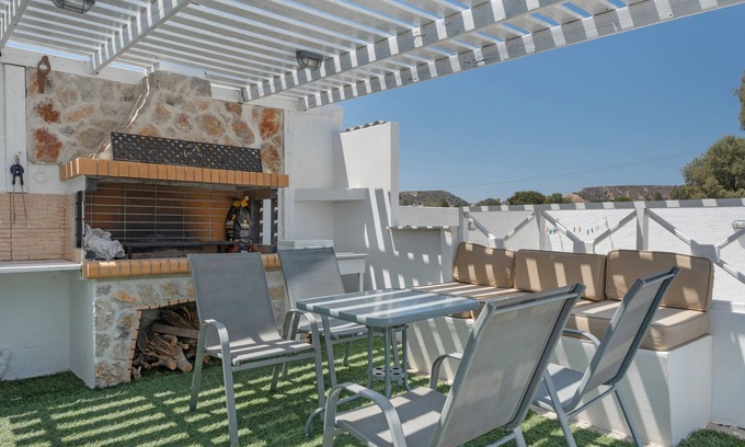Kardamena Casa | Casa de vacaciones 'Annasofos' con vistas al mar, Wi-Fi y aire acondicionado