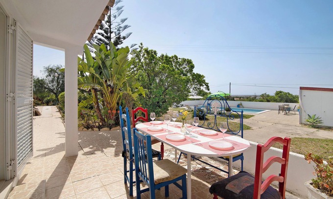 Olhao Casa | Casa de vacaciones 'Bela Vista Retreat - Lavanda' con vistas al mar, Wi-Fi y aire acondicionado