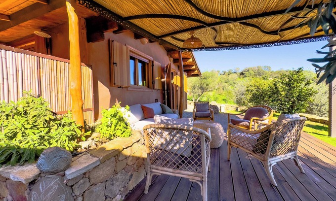 Castiadas Casa | Casa de vacaciones 'Bioloco' con vistas al mar, piscina privada y Wi-Fi