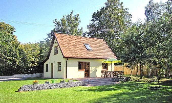Wilkasy Casa | Casa junto al lago Wilkasy con bote