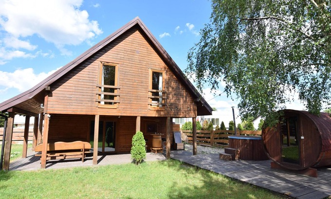 Nadole Casa | Casa cerca del Lago Zarnowieckie con Sauna