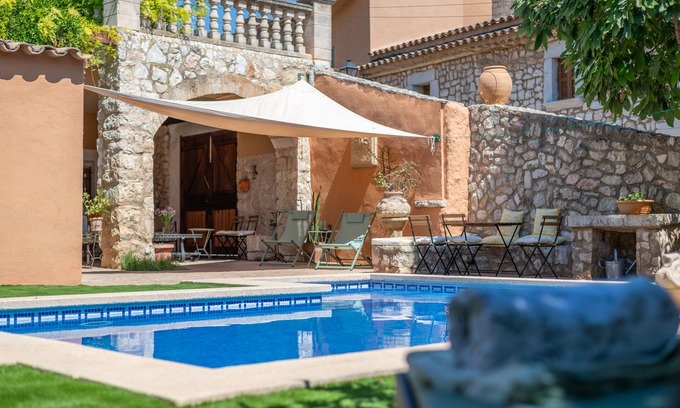Biniamar Casa | Casa de vacaciones 'Ca'n Blanch' con piscina privada, terraza privada y Wi-Fi
