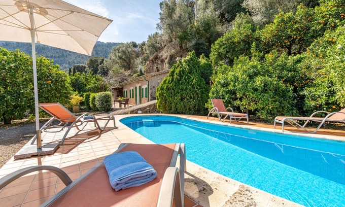 Soller Casa | Casa de vacaciones 'Can Costurer' con vistas al mar, Wi-Fi y aire acondicionado