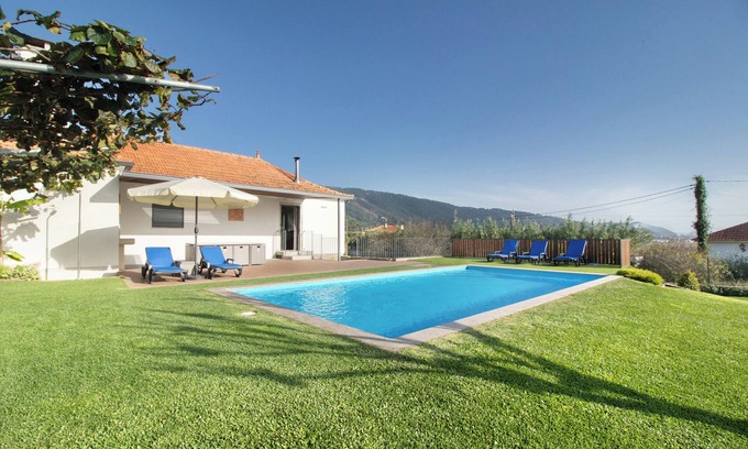 Carreco Casa | Casa de vacaciones 'Casa Do Cato' con vistas al mar, Wi-Fi y aire acondicionado