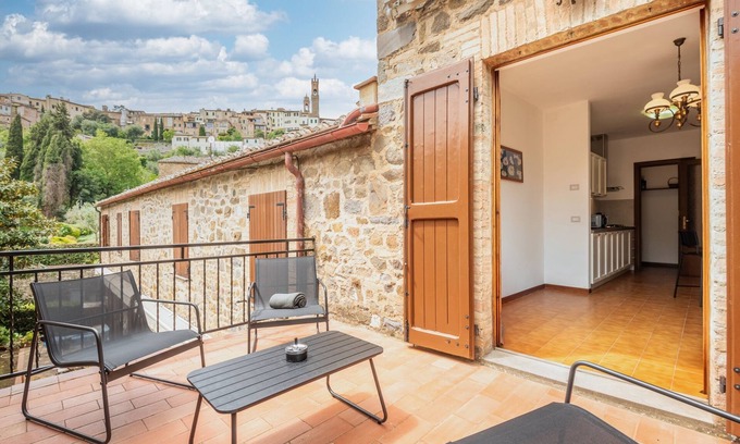 Montalcino Casa | Casa de vacaciones 'Casa Ida' con terraza privada, Wi-Fi y aire acondicionado