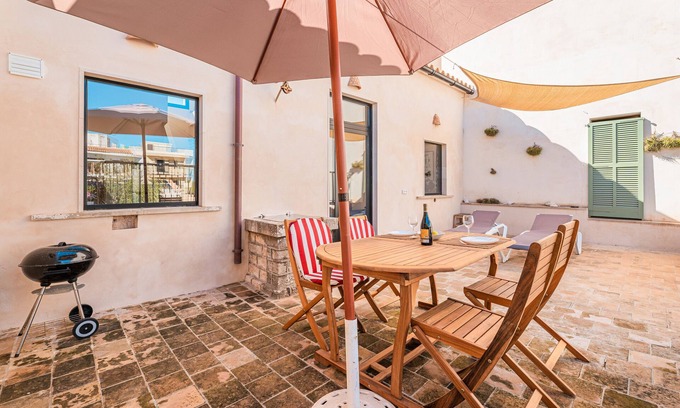 Cala Figuera Casa | Casa de vacaciones 'Casa La Mar' con terraza privada, Wi-Fi y aire acondicionado