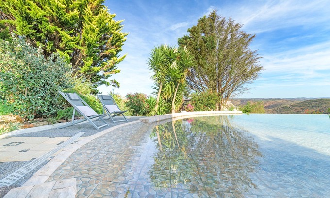 Baiona Casa | Casa de vacaciones 'Casa Peixe - Selão Da Eira' con vistas al mar, piscina compartida y Wi-Fi