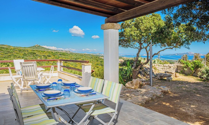 La Conia Casa | Casa de vacaciones "Casa Relax Vista Mozzafiato" con jardín y aire acondicionado
